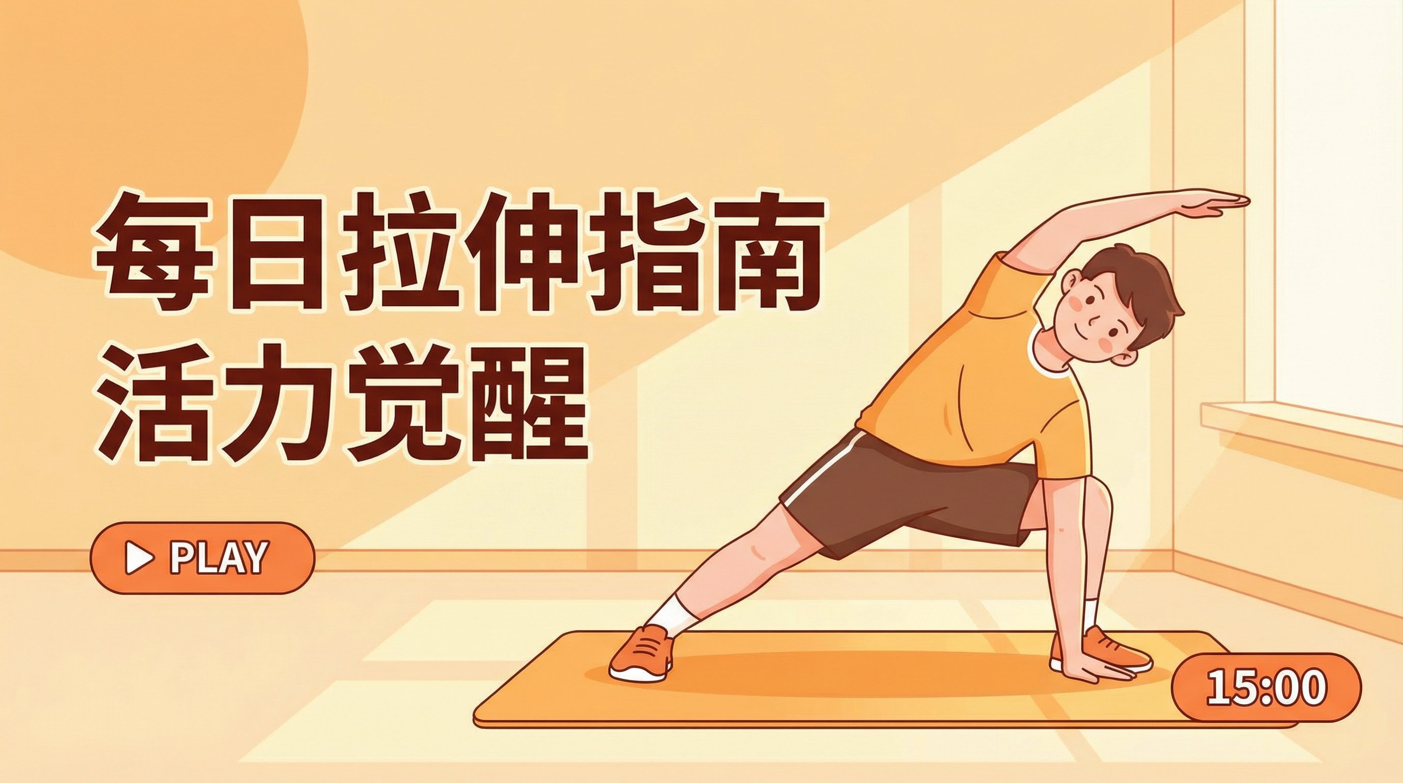 蘑菇视频 - 健身运动视频教程：每日拉伸指南